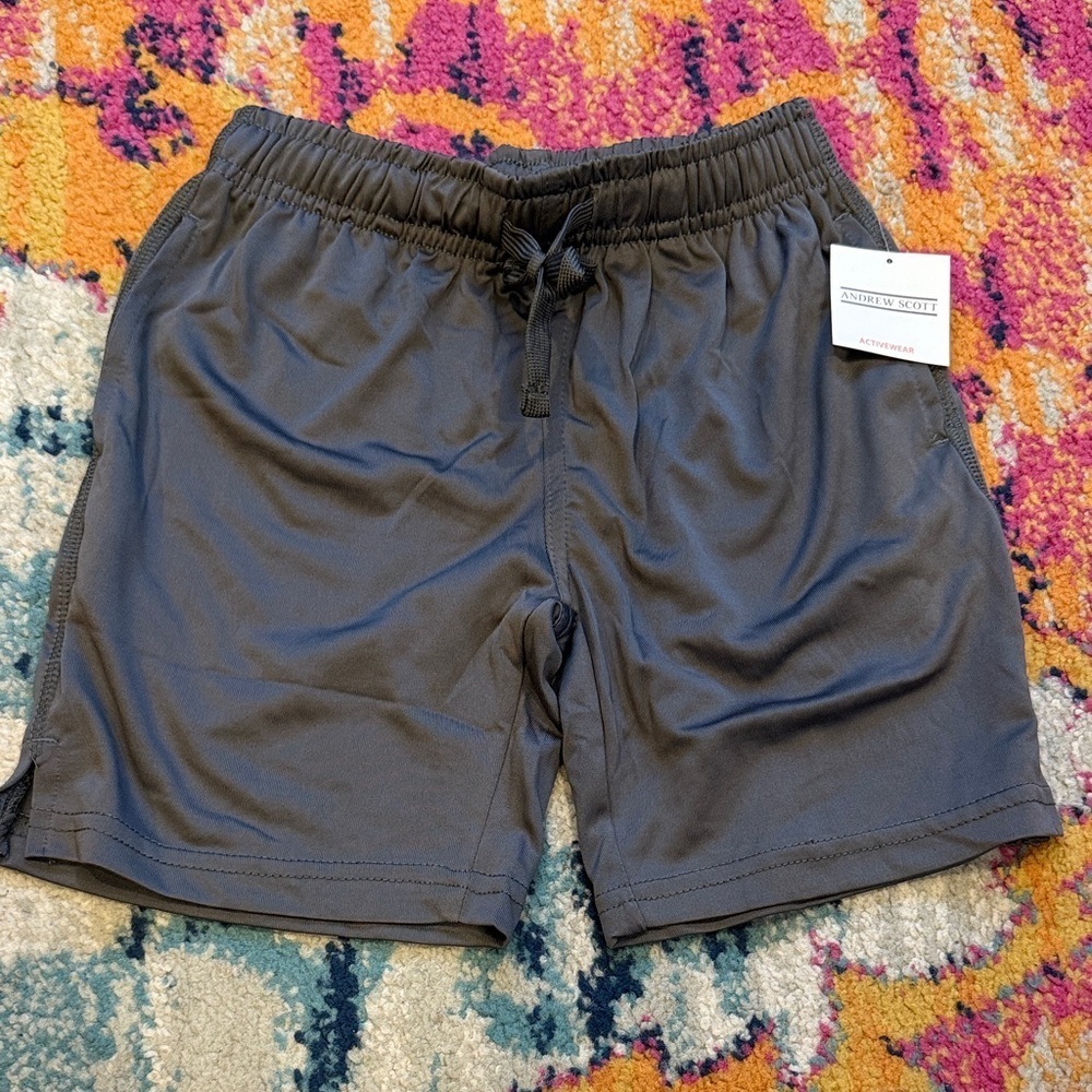 Gray Kids Shorts